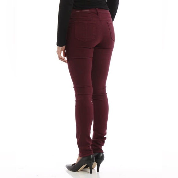 RAG&BONE Skinny Jeans in Burgundy size 25 - Picture 9 of 16